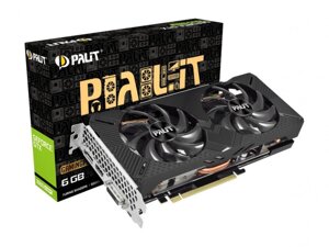 Видеокарта Palit GeForce GTX 1660 SUPER Gaming Pro (NE6166S018J9-1160A)