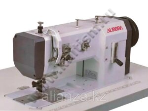 Двухигольная швейная машина с двойной подачей материала A-1244-D3 Aurora (прямой привод)