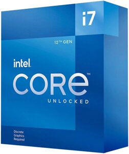 Процессор Intel Core i7-12700KF BOX (BX8071512700)