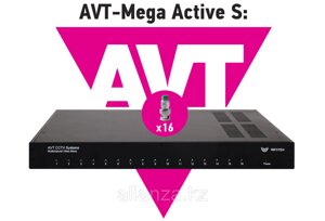 16-ти канальный комплект для передачи AHD/CVI/TVI 5Mp/4Mp/1080p AVT-Mega Active S