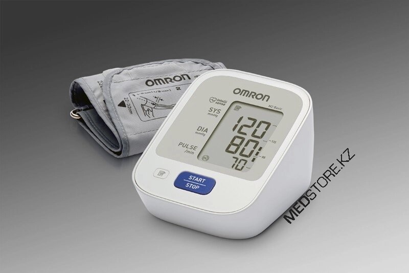 Автоматический тонометр на плечо OMRON  M2 Basic (манжета 22-32 см) от компании Medical Store - фото 1