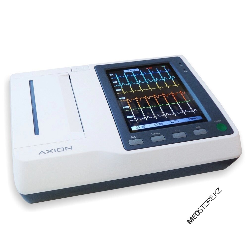 Электрокардиограф 3-6-12 канальный ЭК3ТЦ-3/6-04 "АКСИОН" (встроенная функция автоматического построения синдромального от компании Medical Store - фото 1