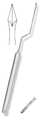 Нож (игла) парацентозный штыкообразный, НК 175х4 мм, 44.0431.18 от компании Medical Store - фото 1