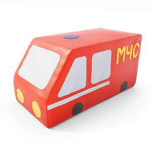 Мягкий модуль Машинка мчс