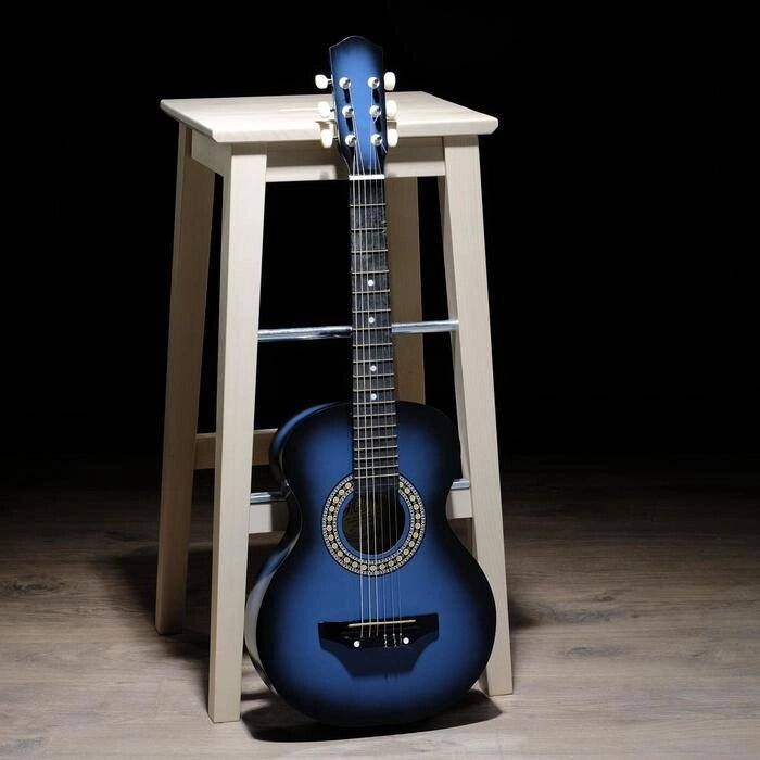 Акустическая гитара 6-ти струнная, уменьшенная, размер 1/2, струны нейлон от компании Интернет-магазин "Flap" - фото 1