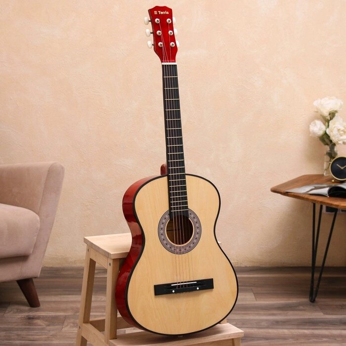 Акустическая гитара TERRIS TF-3805A NA, цвет натуральный от компании Интернет-магазин "Flap" - фото 1