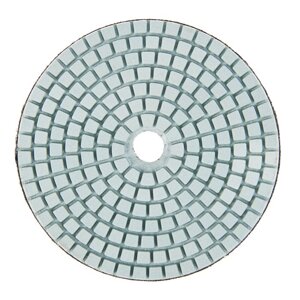 Алмазный гибкий шлифовальный круг ТУНДРА 'Черепашка'для мокрой шлифовки, 100 мм, 400