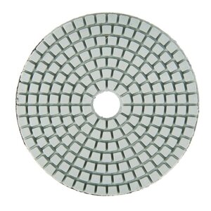 Алмазный гибкий шлифовальный круг ТУНДРА 'Черепашка'для мокрой шлифовки, 100 мм, 800