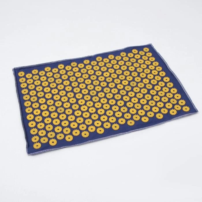 Аппликатор Azovmed 'Большой коврик', 242 колючки, 41х 60 см, синий. от компании Интернет-магазин "Flap" - фото 1