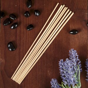 Бамбуковые палочки для диффузера 20 см (набор 8 шт) (комплект из 2 шт.)