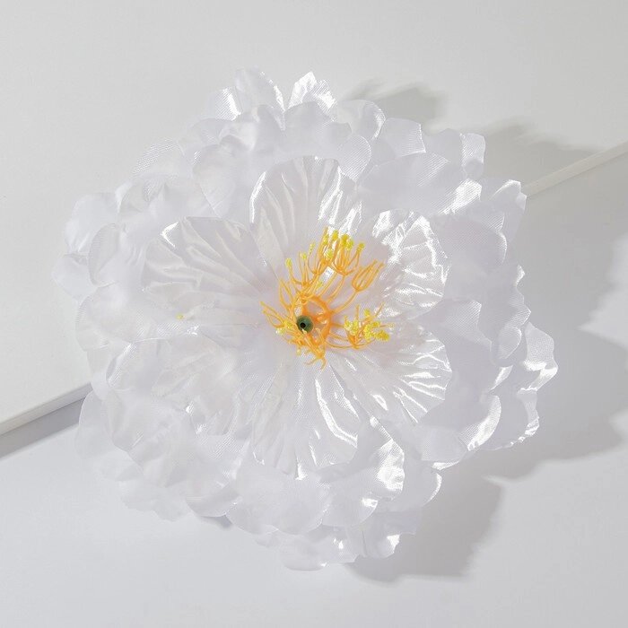 Белый цветок для свадебного декора, 30,5 х 23 х 1,8 см от компании Интернет-магазин "Flap" - фото 1