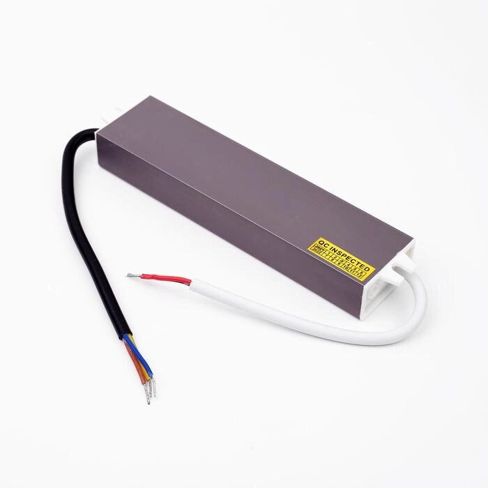 Блок питания Ecola для светодиодной ленты 12 В, 60 Вт, IP67 от компании Интернет-магазин "Flap" - фото 1