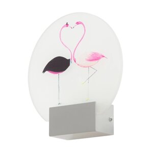 Бра 'Фламинго' LED 6Вт 4000К белый 19,5х6х19,5 см