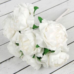 Букет 'Объёмный цветок' 7 цветков, белый