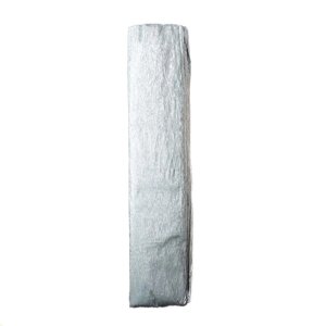 Бумага крепированная 50 х 200 см, в рулоне, 32 г/м2, серебряный (комплект из 10 шт.)