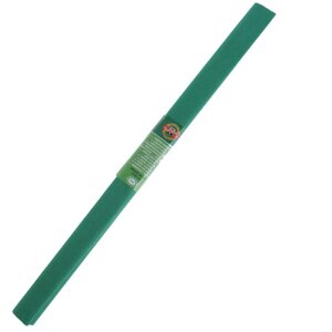 Бумага креповая поделочная гофро Koh-I-Noor 50 x 200 см 9755/19 зелёная тёмная, в рулоне (комплект из 10 шт.)