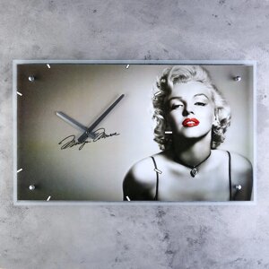 Часы-картина настенные, серия Люди, Мэрилин Монро'35х60 см