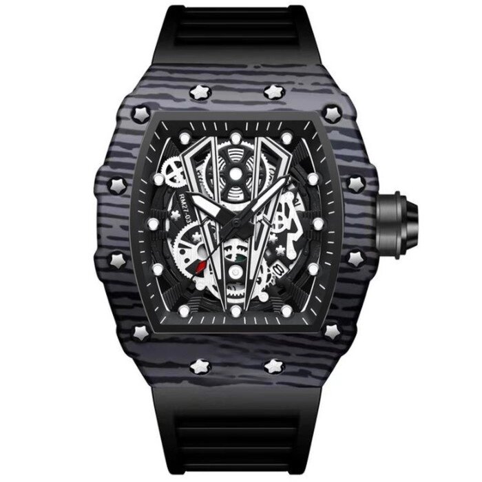 Часы наручные кварцевые мужские, ремешок l-26 см, 3 АТМ от компании Интернет-магазин "Flap" - фото 1