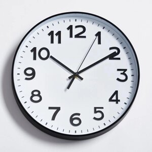 Часы настенные 'Этель'd-29.5 см, циферблат 28.5 см, плавный ход