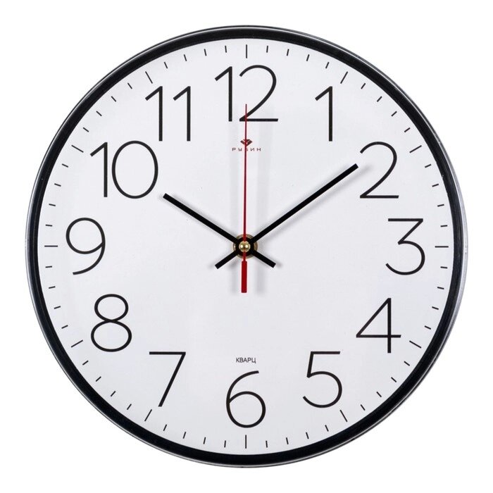Часы настенные интерьерные 'Классика', бесшумные, 25 x 25 см, АА от компании Интернет-магазин "Flap" - фото 1