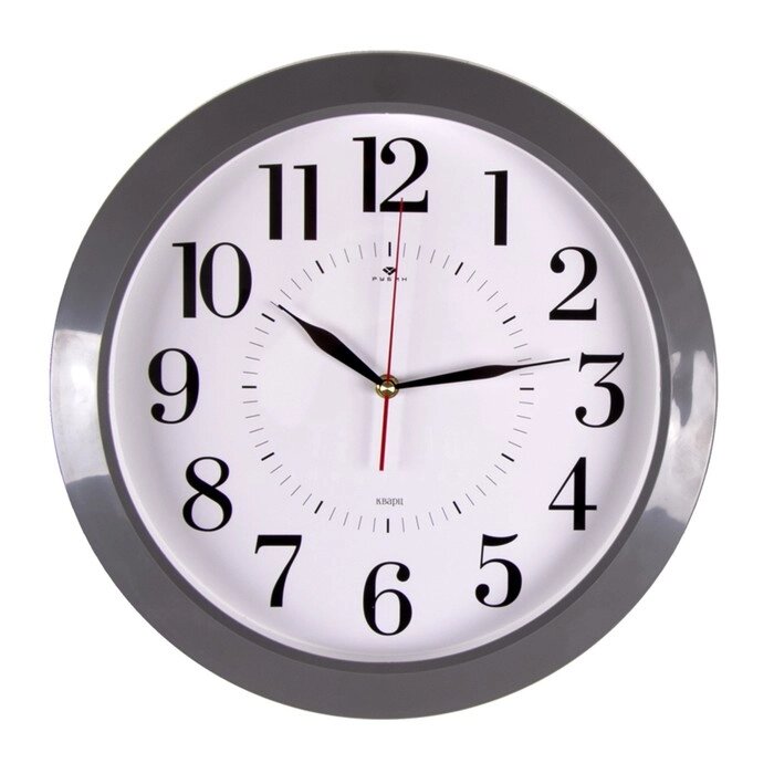Часы настенные интерьерные 'Классика', бесшумные, 38.5 x 38.5 см, АА от компании Интернет-магазин "Flap" - фото 1