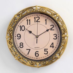 Часы настенные 'Кимберли'd-30 см, циферблат d-23 см, дискретный ход