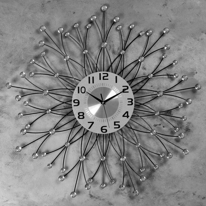 Часы настенные, серия Ажур, 'Фогтланд', плавный ход, d-70 см, циферблат 22 см от компании Интернет-магазин "Flap" - фото 1
