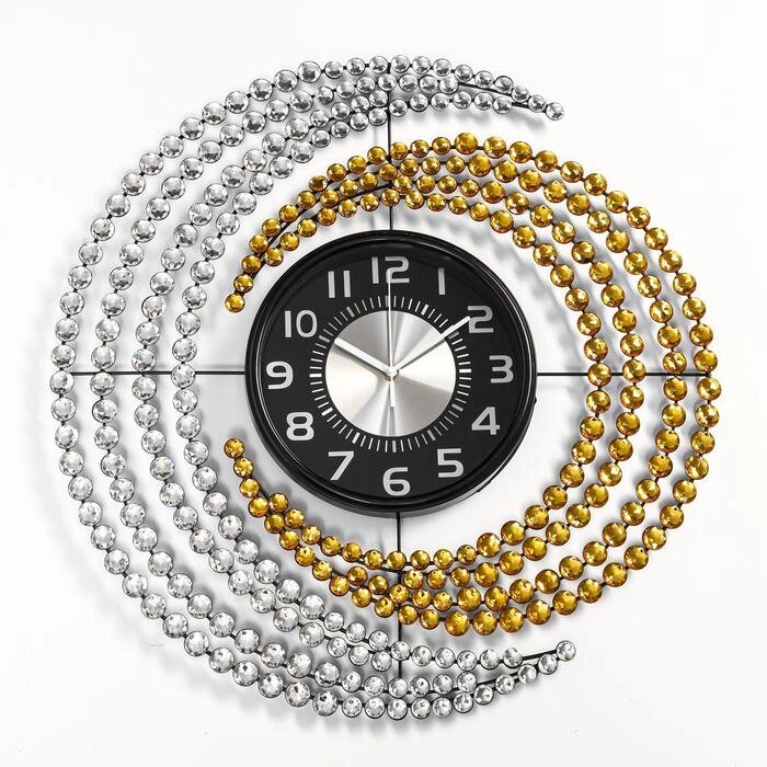 Часы настенные, серия Ажур, 'Нинбург', плавный ход, d-57 см, циферблат 22 см от компании Интернет-магазин "Flap" - фото 1