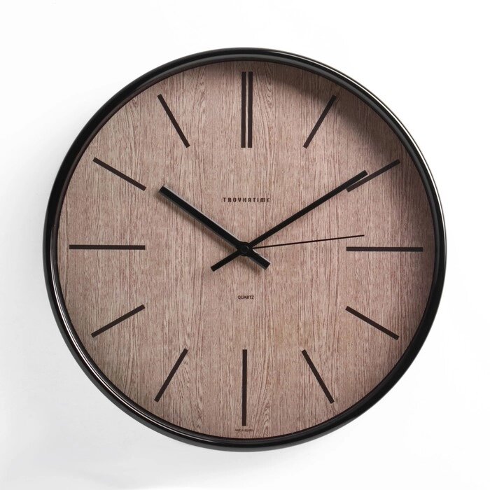 Часы настенные, серия Классика, плавный ход, d-30.5 см, циферблат 27 см от компании Интернет-магазин "Flap" - фото 1