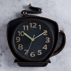 Часы настенные, серия Кухня, Кофейная кружка'd-17.5 см, 26 х 24 см
