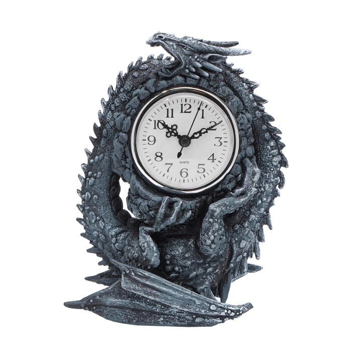 Часы настольные 'Дракон', 11.5 х 9.5 х 22 см от компании Интернет-магазин "Flap" - фото 1
