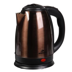 Чайник электрический 'Добрыня' DO-1224C, металл, 1.8 л, 1800 Вт, коричневый