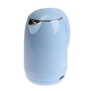 Чайник электрический 'Добрыня' DO-1249B, пластик, 1.8 л, 2000 Вт, голубой