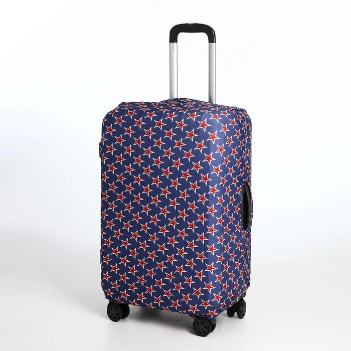 Чехол для чемодана 20', цвет синий/красный от компании Интернет-магазин "Flap" - фото 1