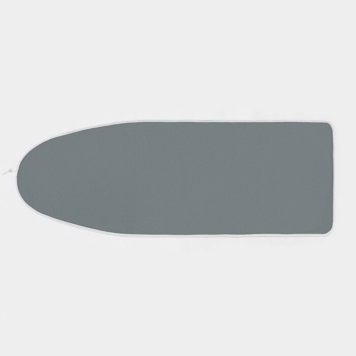 Чехол для гладильной доски Eva, 136x52 см, термостойкий, цвет серый от компании Интернет-магазин "Flap" - фото 1