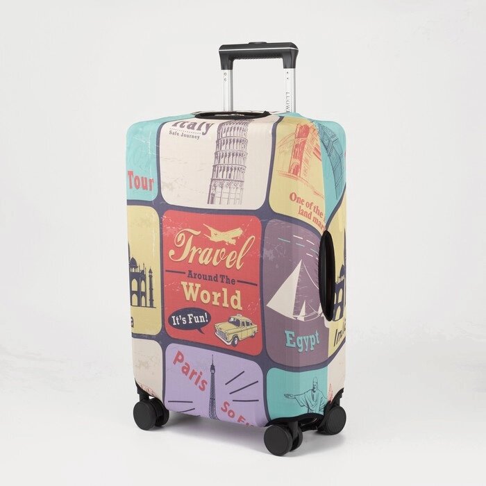 Чехол на чемодан 20', цвет разноцветный от компании Интернет-магазин "Flap" - фото 1