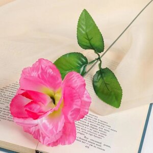 Цветы искусственные 'Роза розовая' 40 см (комплект из 10 шт.)
