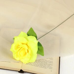 Цветы искусственные 'Роза жёлтая' 40 см (комплект из 10 шт.)