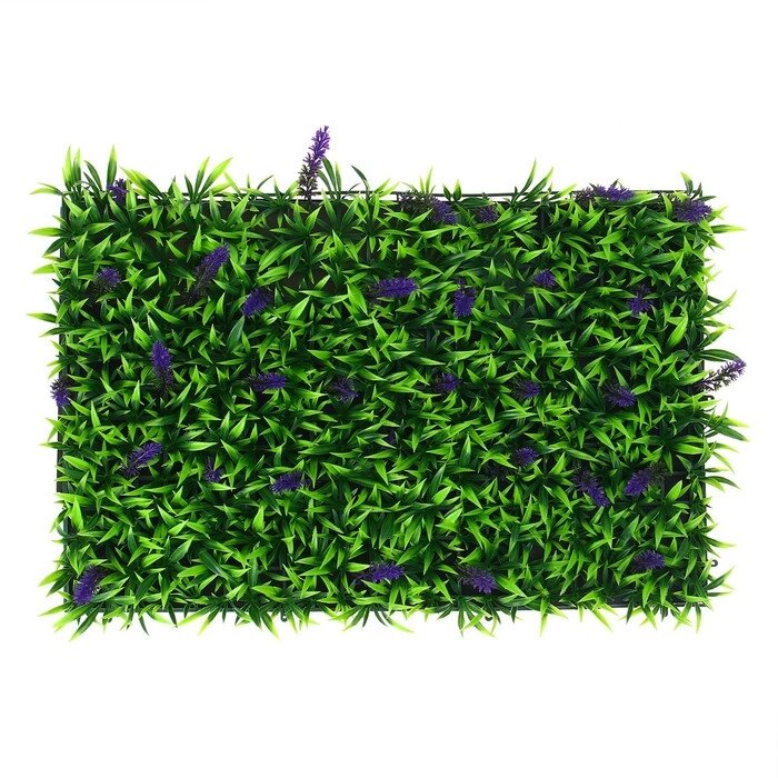 Декоративная панель, 60 x 40 см, 'Фиолетовые цветы', Greengo от компании Интернет-магазин "Flap" - фото 1