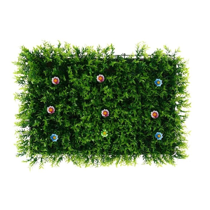 Декоративная панель, 60 x 40 см, 'Высокая трава с цветами', Greengo от компании Интернет-магазин "Flap" - фото 1