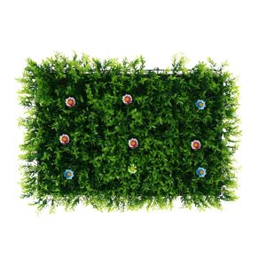 Декоративная панель, 60 x 40 см, Высокая трава с цветами'Greengo