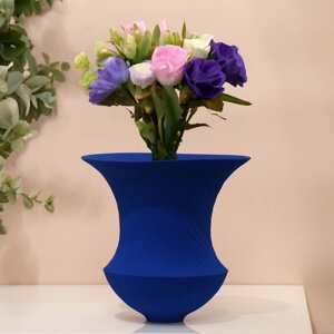 Декоративная ваза 'Деметра'цвет синий