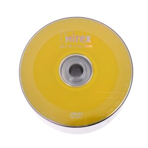 Диск DVD-R Mirex 50, 16х, 4.7 Гб, 1 шт (комплект из 50 шт.)