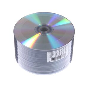Диск DVD+R Mirex Blank 50, 16х, 4.7 Гб, 1 шт (комплект из 50 шт.)
