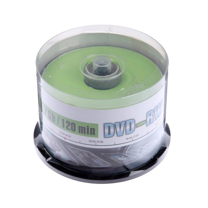 Диск DVD-RW Mirex Brand, 4x, 4.7 Гб, Cake Box, 50 шт от компании Интернет-магазин "Flap" - фото 1