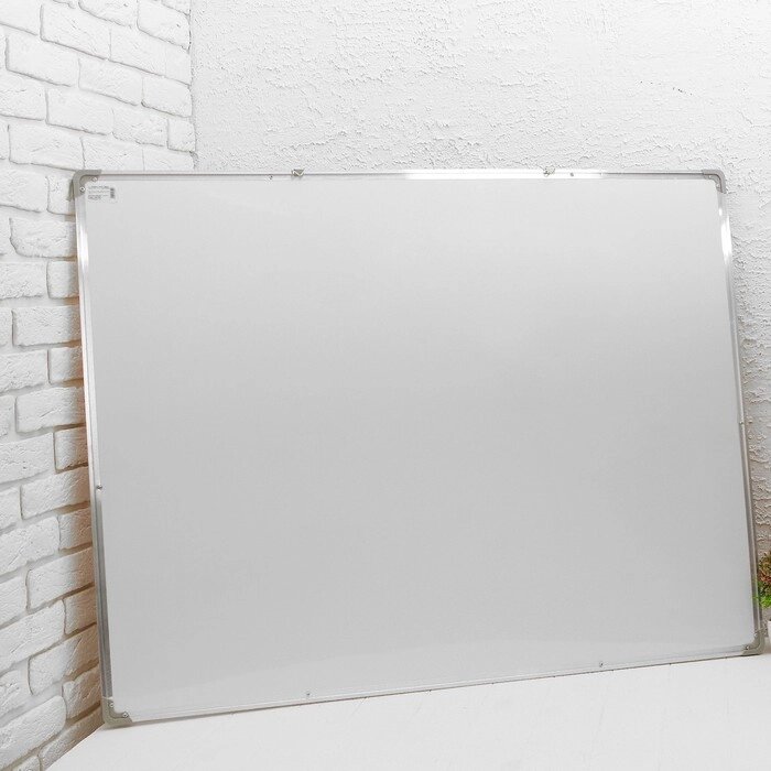 Доска двусторонняя, пробковая и магнитно-маркерная, 120 x 90 см от компании Интернет-магазин "Flap" - фото 1