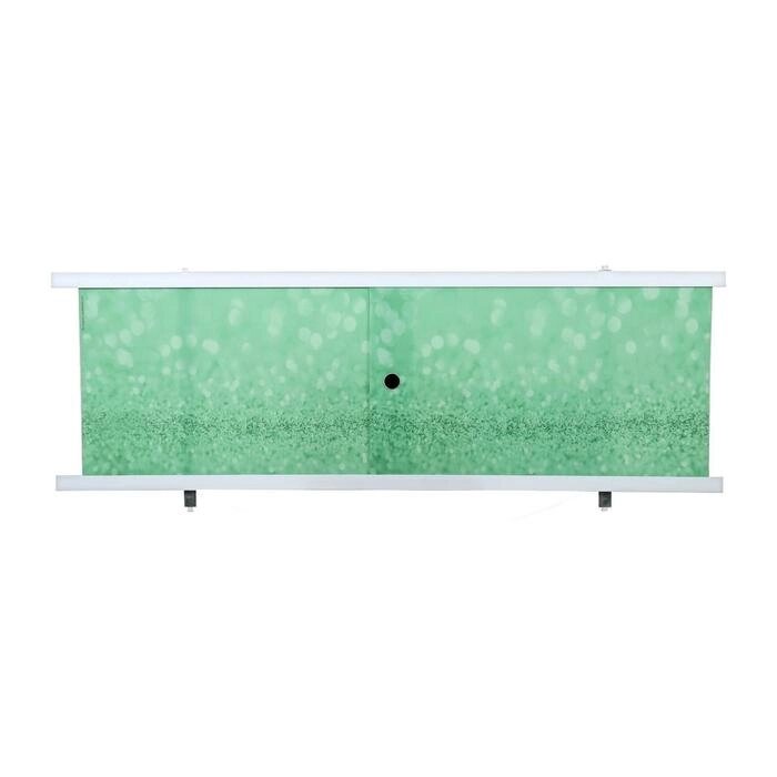 Экран для ванны 'Кварт Зеленый иней', 148 см от компании Интернет-магазин "Flap" - фото 1