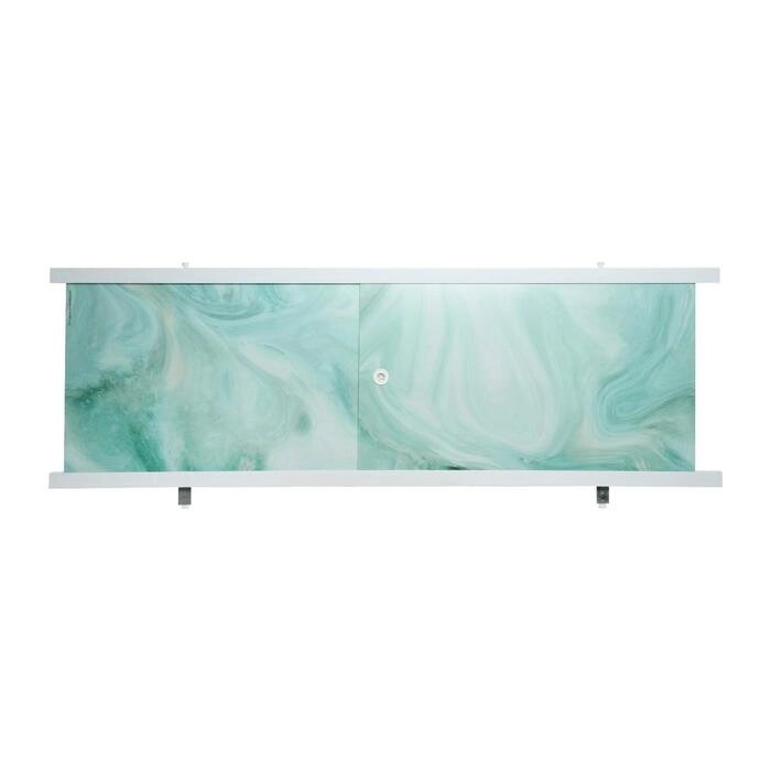 Экран под ванну 'Кварт Мрамор зеленый', 148 см от компании Интернет-магазин "Flap" - фото 1