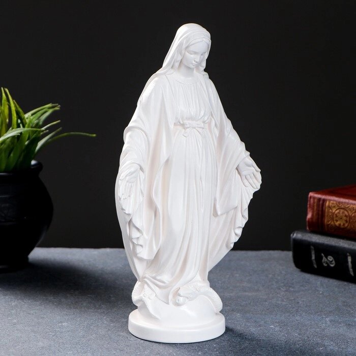Фигура 'Дева Мария' белая 23см от компании Интернет-магазин "Flap" - фото 1