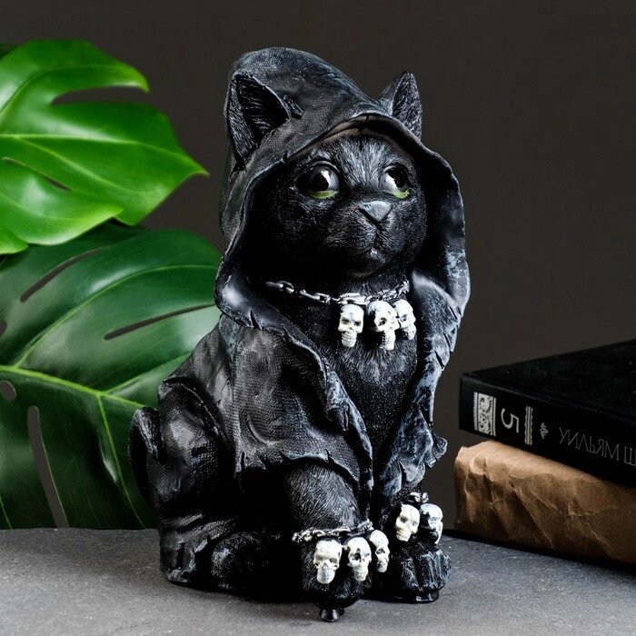 Фигурка 'Коти хиппи' черный, 26х13х16см от компании Интернет-магазин "Flap" - фото 1